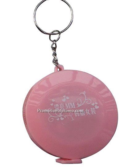 pink plastic meters tape retractable 1.5M