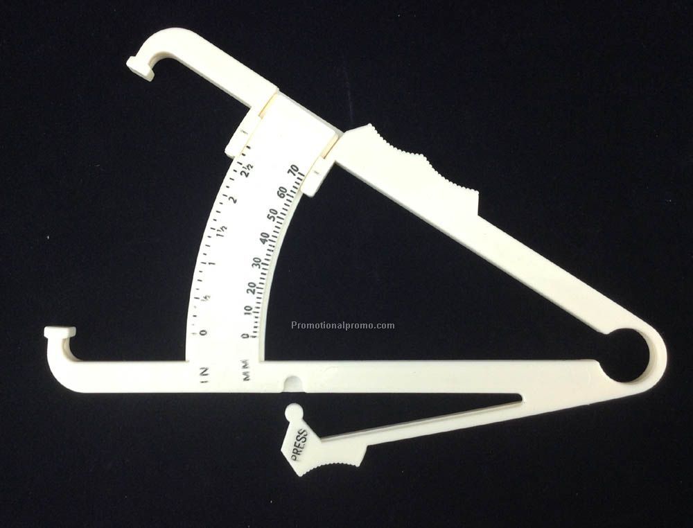 Body fat test caliper