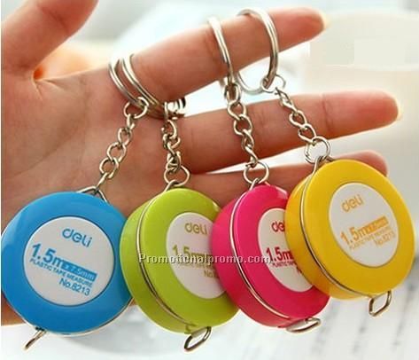 Plastic round shape tape measure