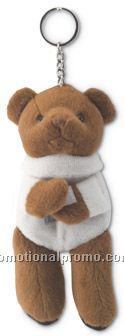Teddy bear key ring