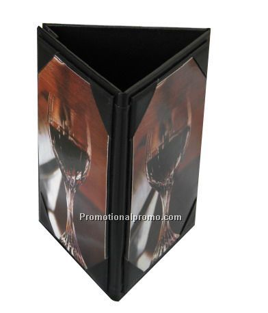 PU leather Table Tent