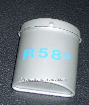 Peppermint Filled Tin Box