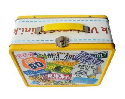 Handle tin box