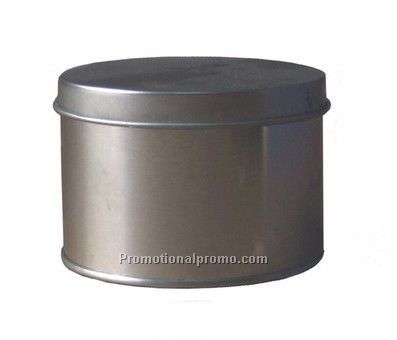 Round tin box
