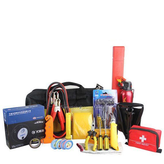 High-end vehicle first aid kit set