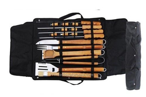 16pc BBQ Tool Set
