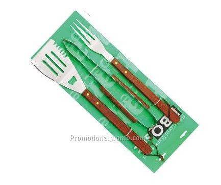 3pc BBQ Tool Set