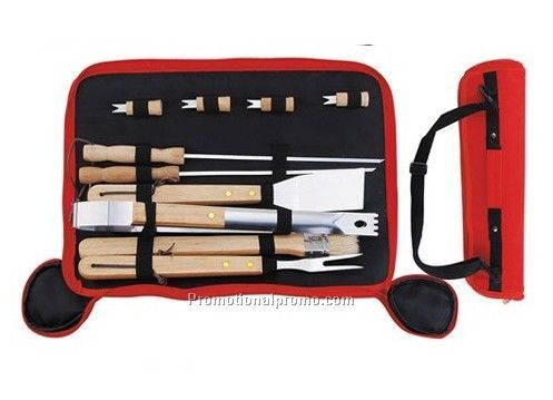 11pc BBQ Tool Set
