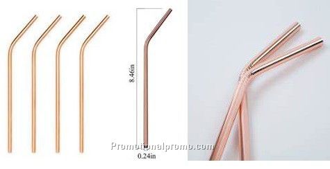 Food Grade Approved Stainless Steel Straws Reusable Metal Drinking Straws