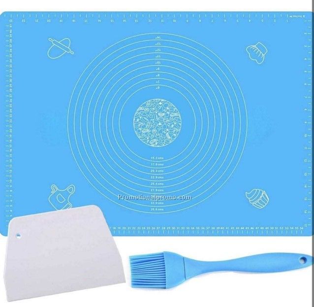 Silicone Baking Mat Set Kneading Silicone Rolling Dough Mat Extra Large Silicone Pastry Mat with Measurements