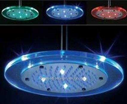 8 LEDs (Rainbow LED) Rainfall Shower Head