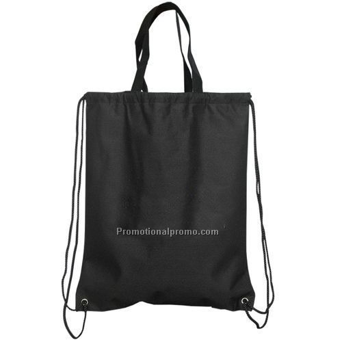 RECYCLED PET DRAWSTRING KNAPSACK/TOTE