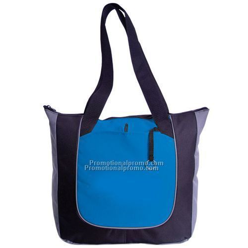 POLYESTER SHOPPER TOTE