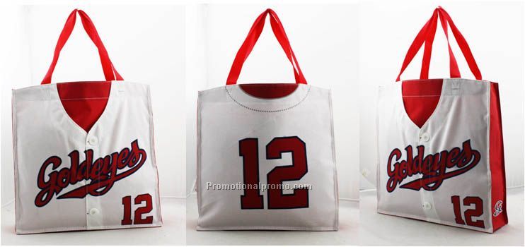 Popular baseball jersey tote bag