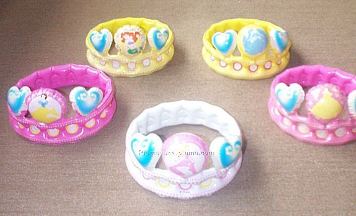 Inflatable crown