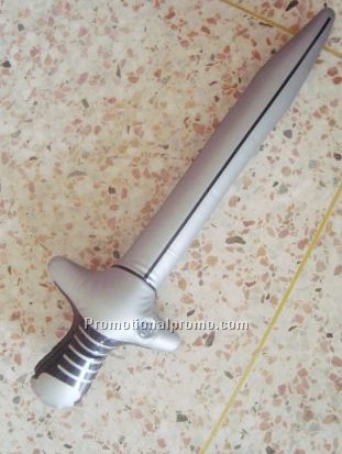 Inflatable sword