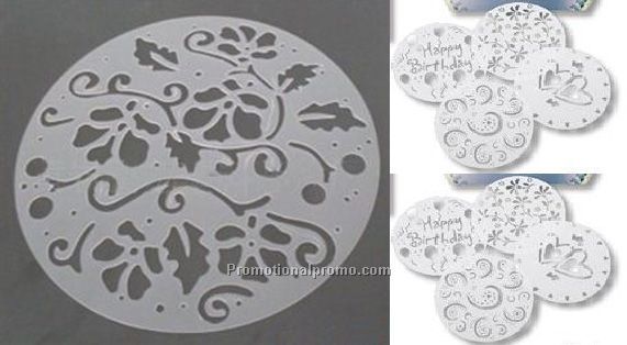 PP Christmas Stencils, PP Cake Stencils, PP Customized Shaped Stencils