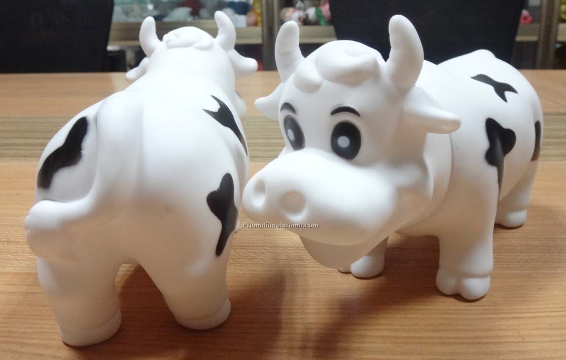 PVC rubber cow; Venting Cow with sound