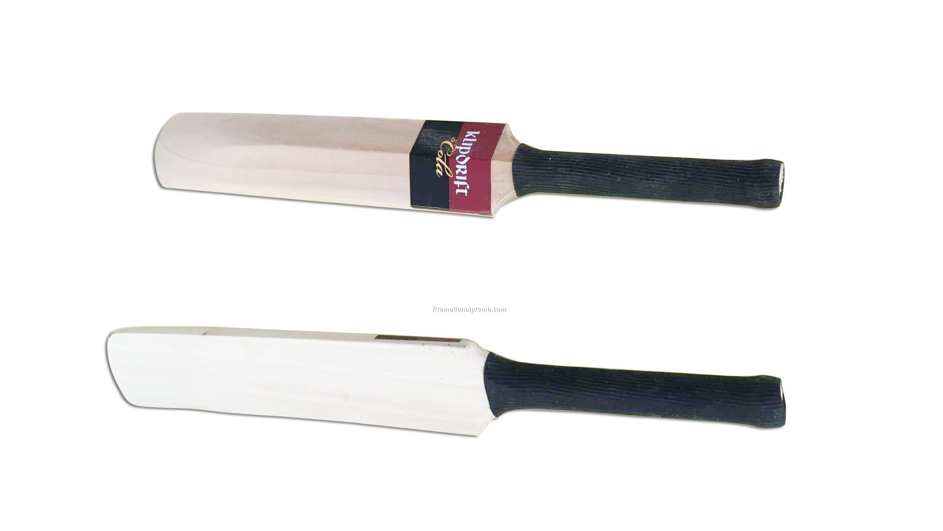 Mini birch wood cricket bat