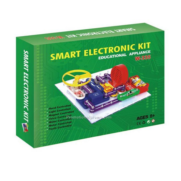 Electronic Blocks Kit, Snap Circuits  Lights Electronics  Discovery Kit