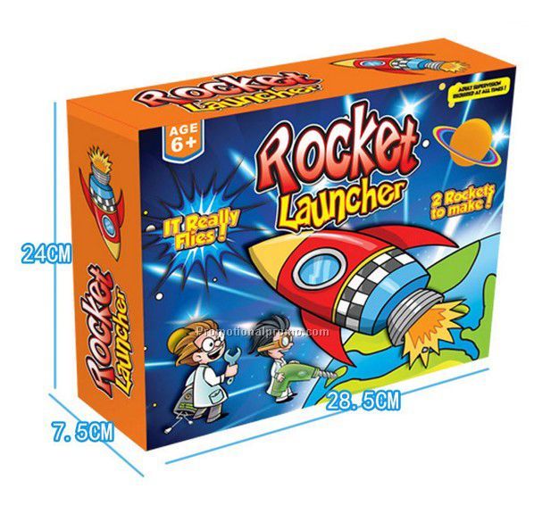 Creative toy rocket launcher