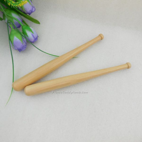 Mini wood baseball bat