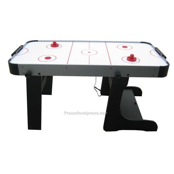 Full sized foldable air hockey table