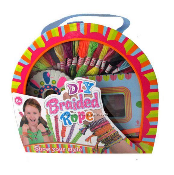 DIY Braided Rop, Friendship Bracelet Making Kit