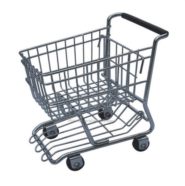 Mini Metal Toy Shopping Cart
