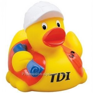 Construction Worker Rubber Duck