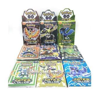 English Pokemon Cards with Pokemon Figures for Children