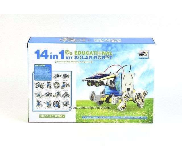 14 in 1 educational solar robot kit
