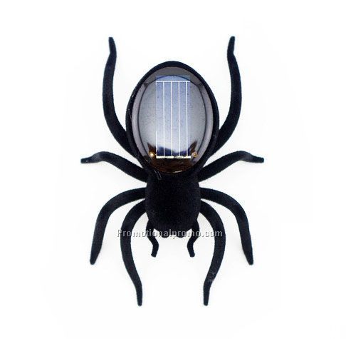 Solar toy spider