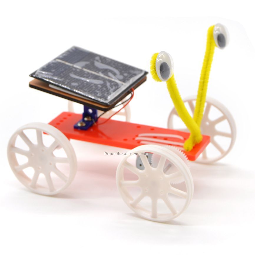 Solar powered toy car