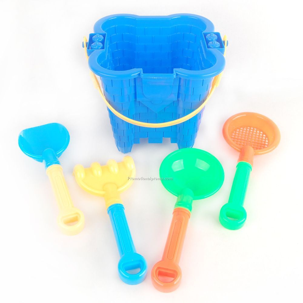 5 Pieces Plastic Sandbeach Toy For Kids