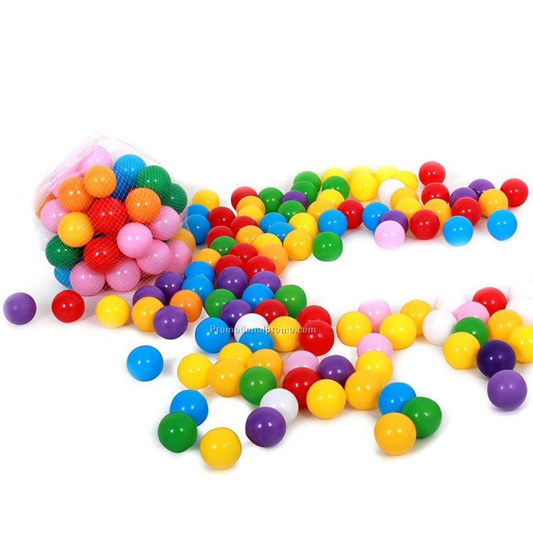 Prrinting logo eco-friendly PE ball pit balls