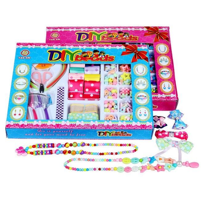 DIY beads toy set