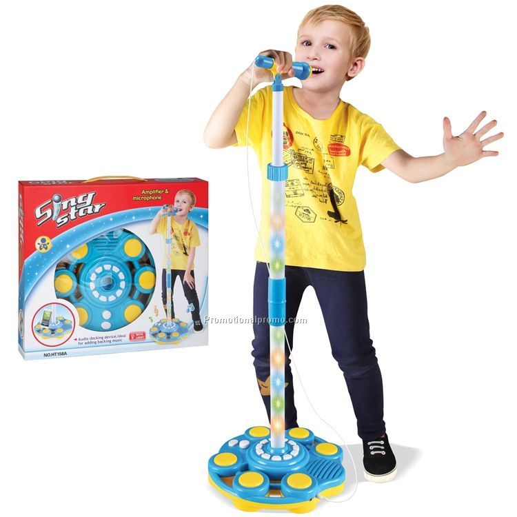 Amplifier microphone toy USB connected