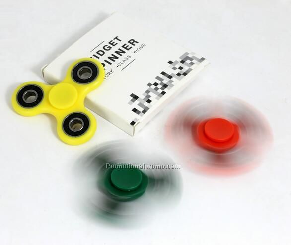 Tri-Spinner Fidget Toy With Premium Hybrid Ceramic Bearing