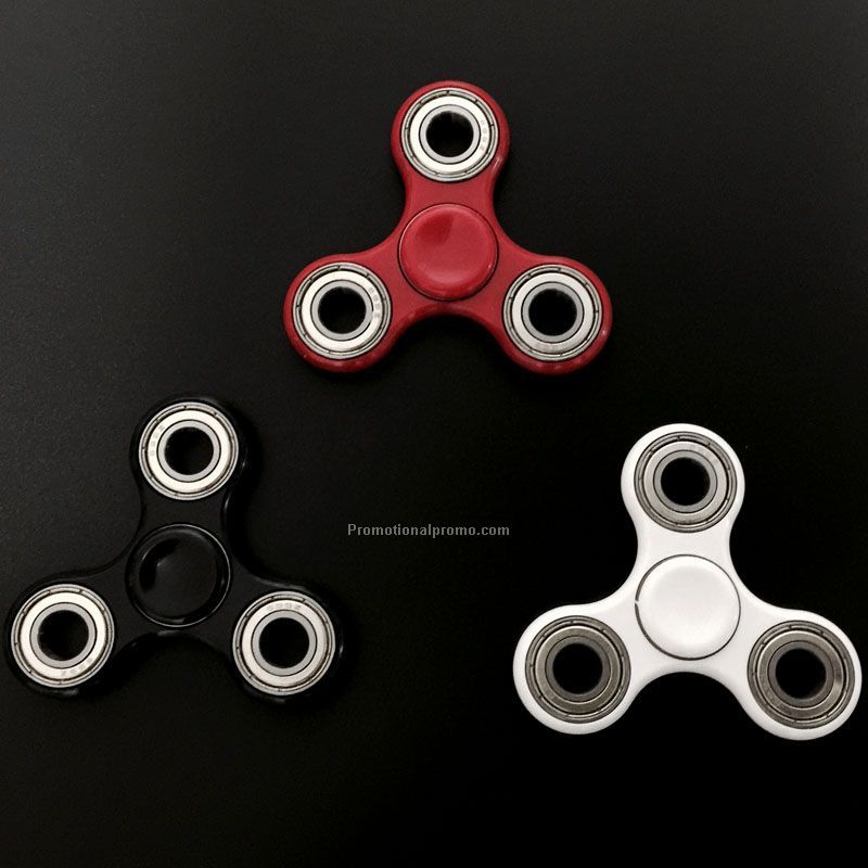 Tri-Spinner Fidget Toy Plastic EDC Hand Spinner For Autism and ADHD