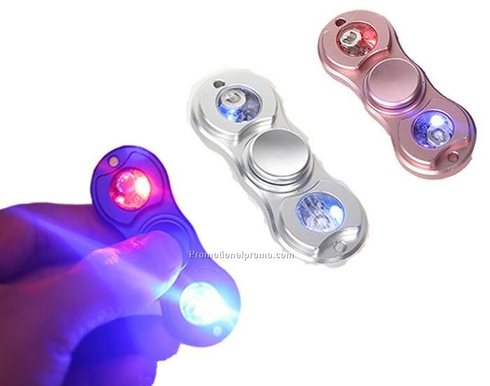 Aluminum Classic Aurora light Hands Finger Led Fidget Spinner