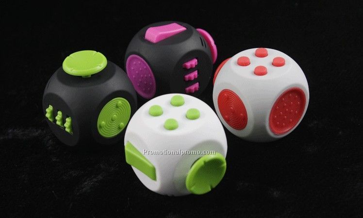 New relax fidget cube toy, relieves pressure dice fidget cube