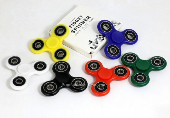 Tri-Spinner EDC Fidget Spinner with Stainless Steel bearings for Autism ADHD