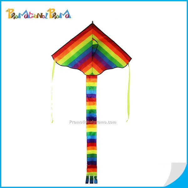 Promotional rainbow kite