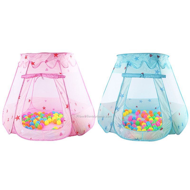 New Indoor Polyester Play House Baby Ocean Ball Pit Pool Kids Princess Hexagonal Tent