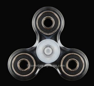 Transparent fidget spinner with R188 Bearing