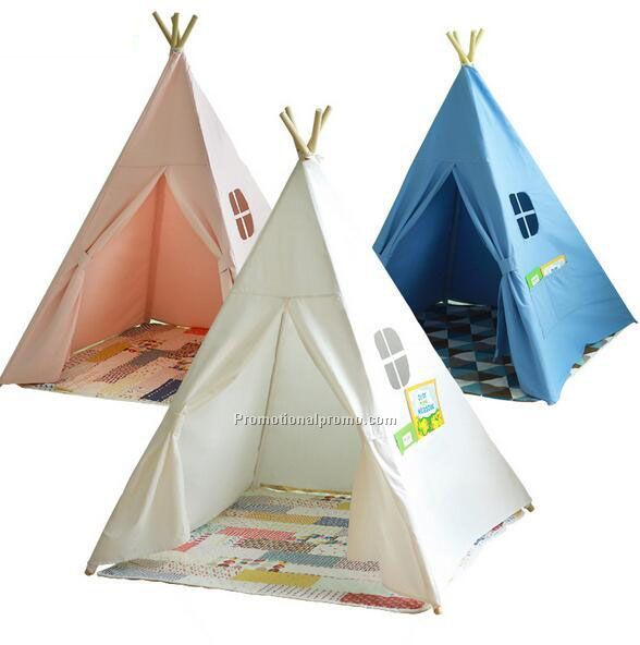 Four Poles Children Teepees Kids Play Tent