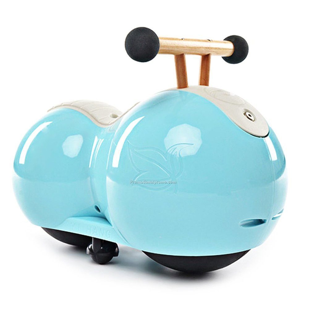 6 Months-3 Years' Children's Cool Gift Twisting Car Unique Cute Peanut Gourd Design Drift Straight Front Wheel Walker