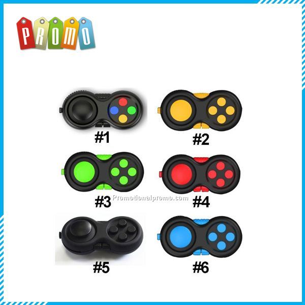 Game Handle Plastic Fidget Pad Toy for ADHD Kids and Adult