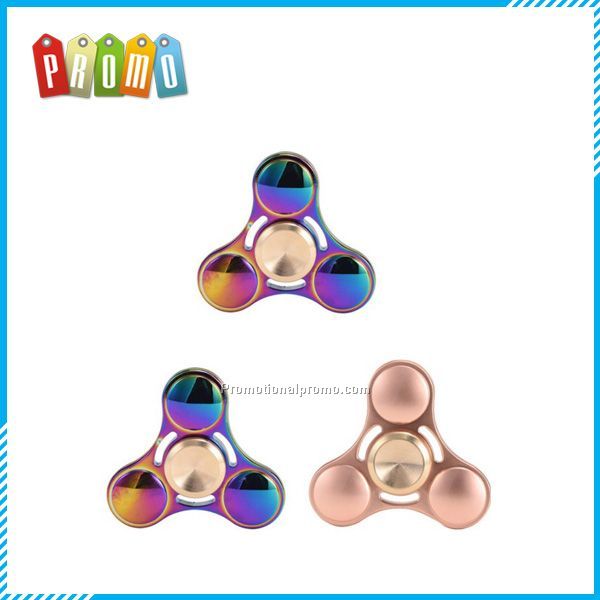 Red Copper Tri Fidget Hand Spinner for Wholesale